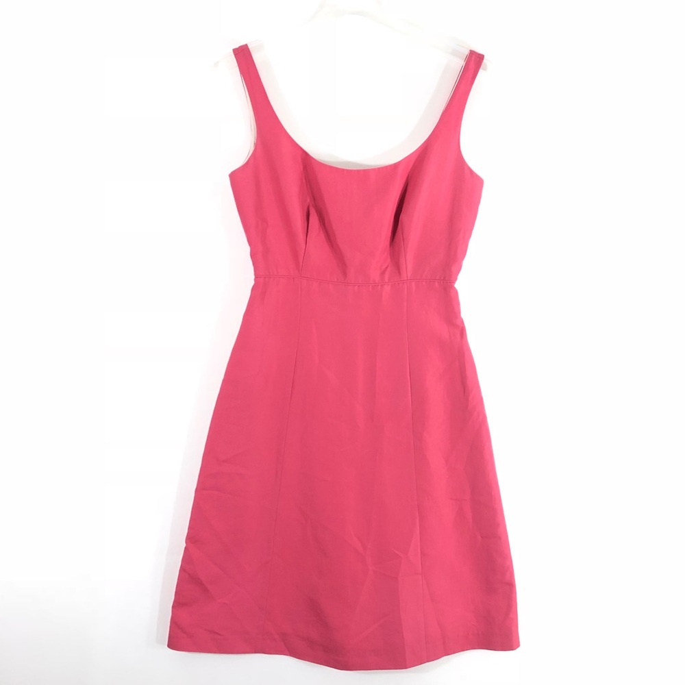 J Crew Dress Cotton Lined A Line Fit Flare